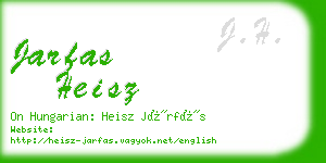 jarfas heisz business card